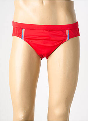 Slip de bain stretch rouge HOM homme