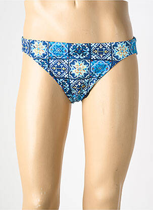 Slip de bain imprimé fantaisie bleu HOM homme
