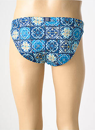 Slip de bain imprimé fantaisie bleu HOM homme