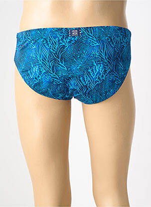 Slip de bain imprimé fantaisie bleu HOM homme