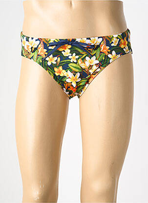 Slip de bain fermeture liens à nouer vert HOM homme