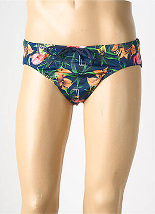 Slip de bain imprimé fantaisie bleu HOM homme