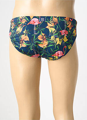 Slip de bain imprimé fantaisie bleu HOM homme