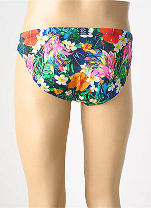 Slip de bain fermeture liens à nouer vert HOM homme