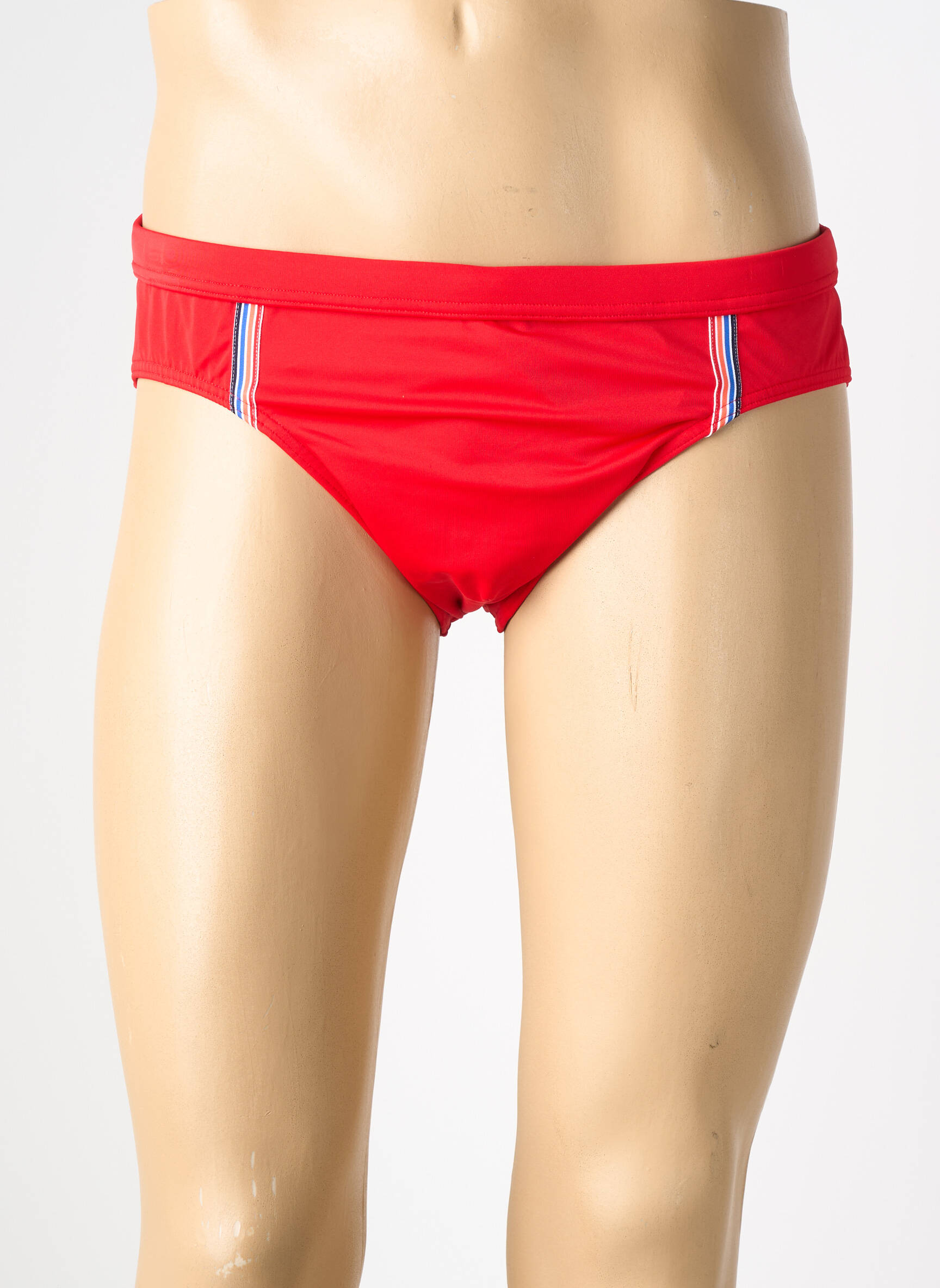 Slip de bain stretch rouge HOM homme