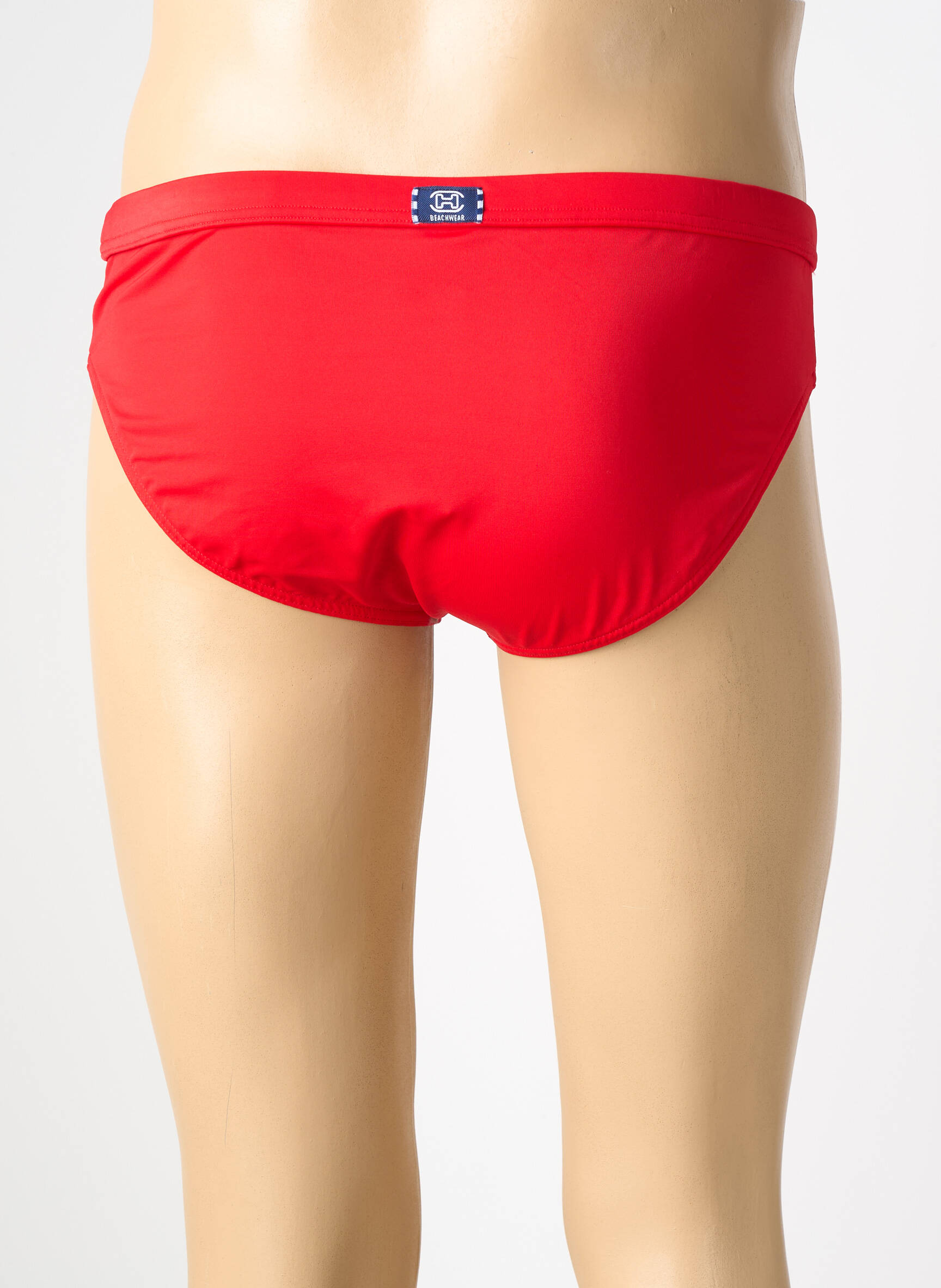 Slip de bain stretch rouge HOM homme