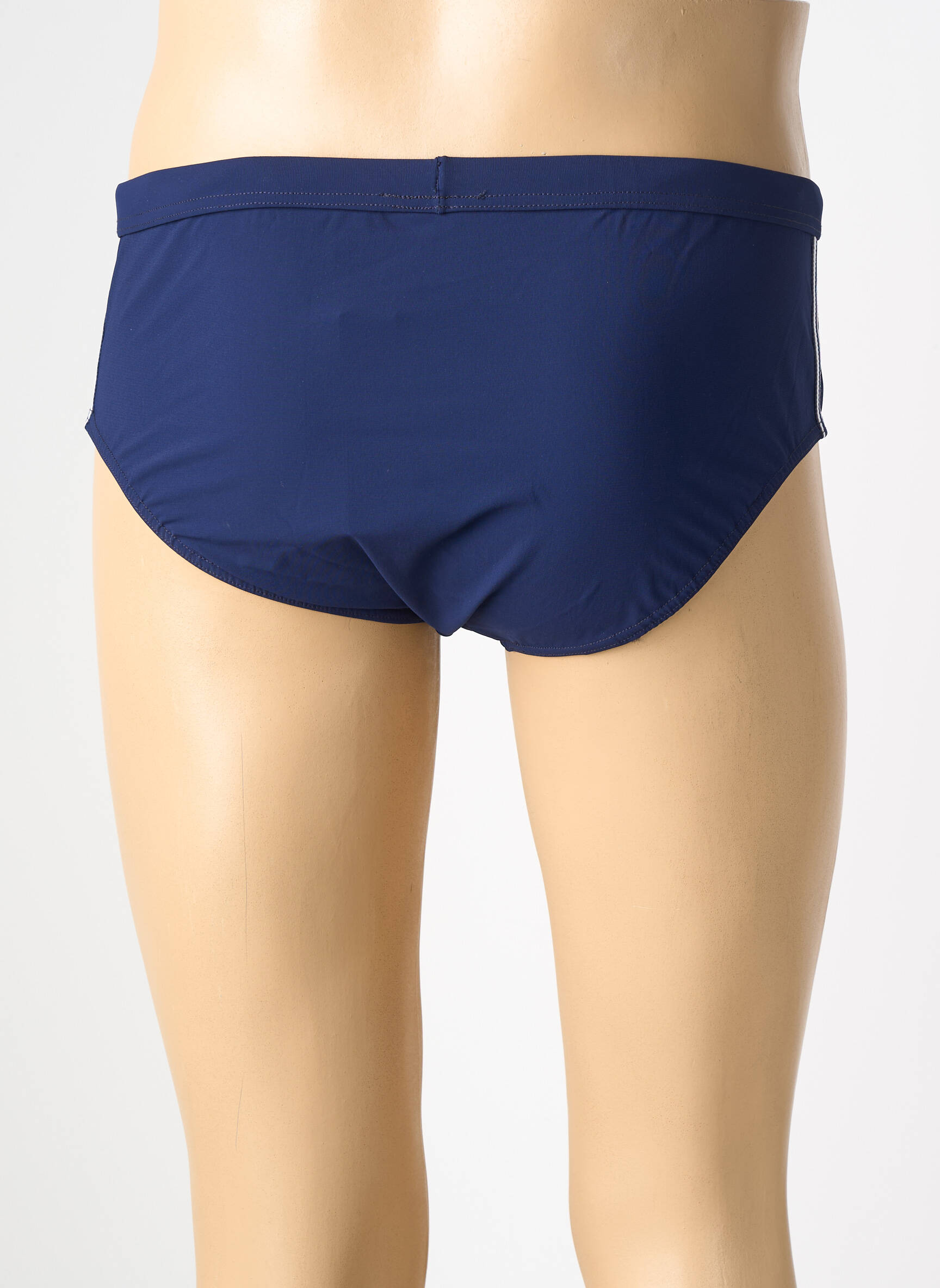 Slip de bain fermeture liens à nouer bleu EMINENCE homme
