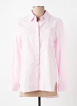 Chemisier coupe droite manches longues rose LA PETITE ETOILE femme