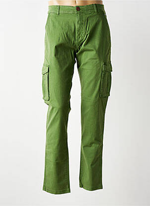 Pantalon cargo slim taille normale vert BLEND homme
