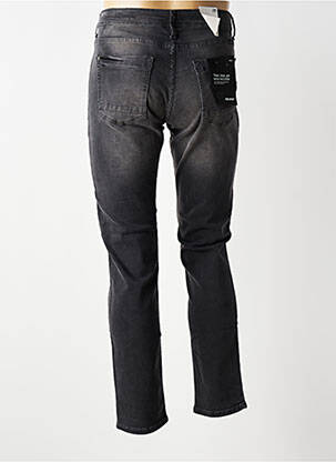 Jeans coupe slim stretch taille normale noir BLEND homme