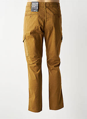 Pantalon cargo taille à pinces taille normale marron BENSON & CHERRY homme