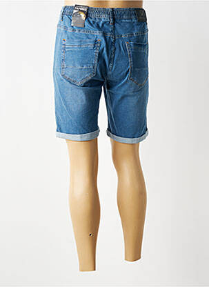 Bermuda tissage denim taille normale bleu BENSON & CHERRY homme