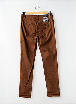 Pantalon chino stretch taille normale marron BENSON & CHERRY homme
