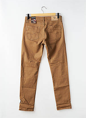 Pantalon slim stretch taille normale marron BENSON & CHERRY homme