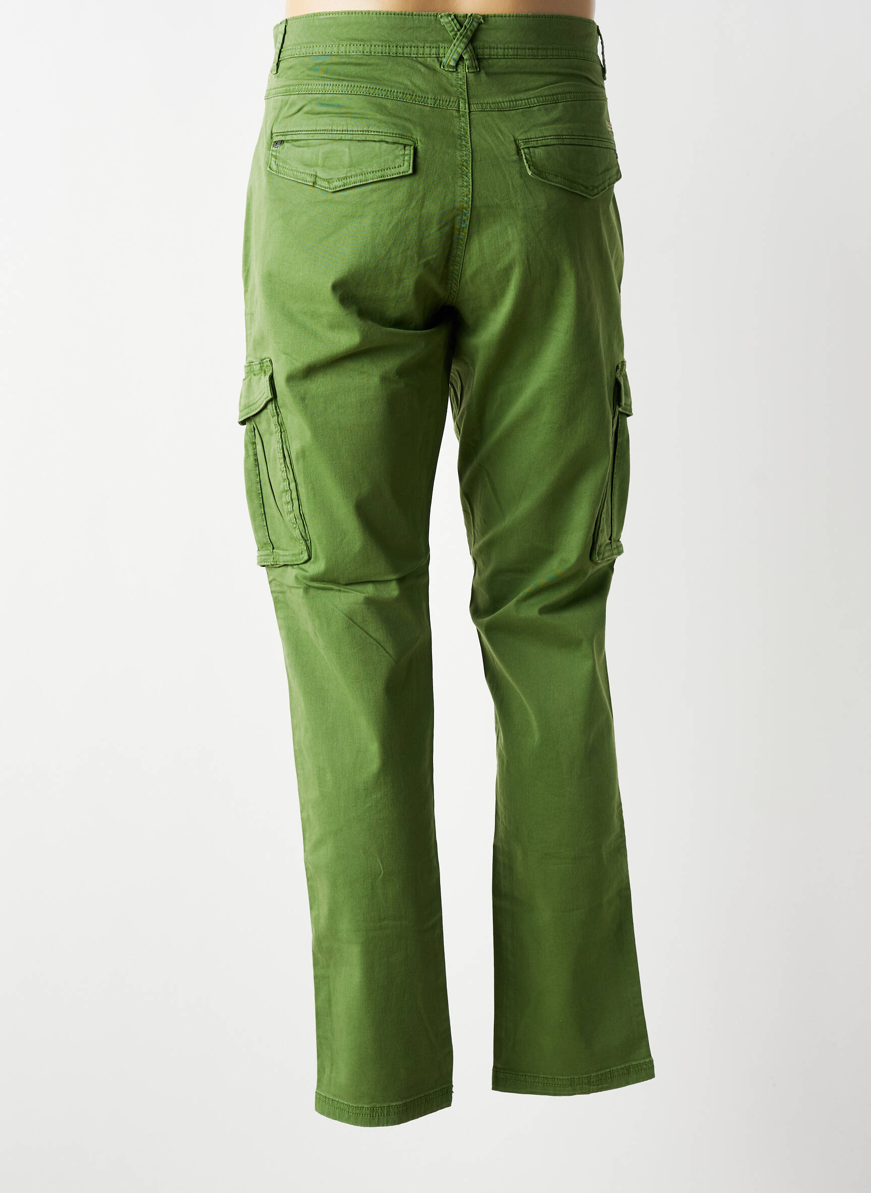 Pantalon cargo slim taille normale vert BLEND homme