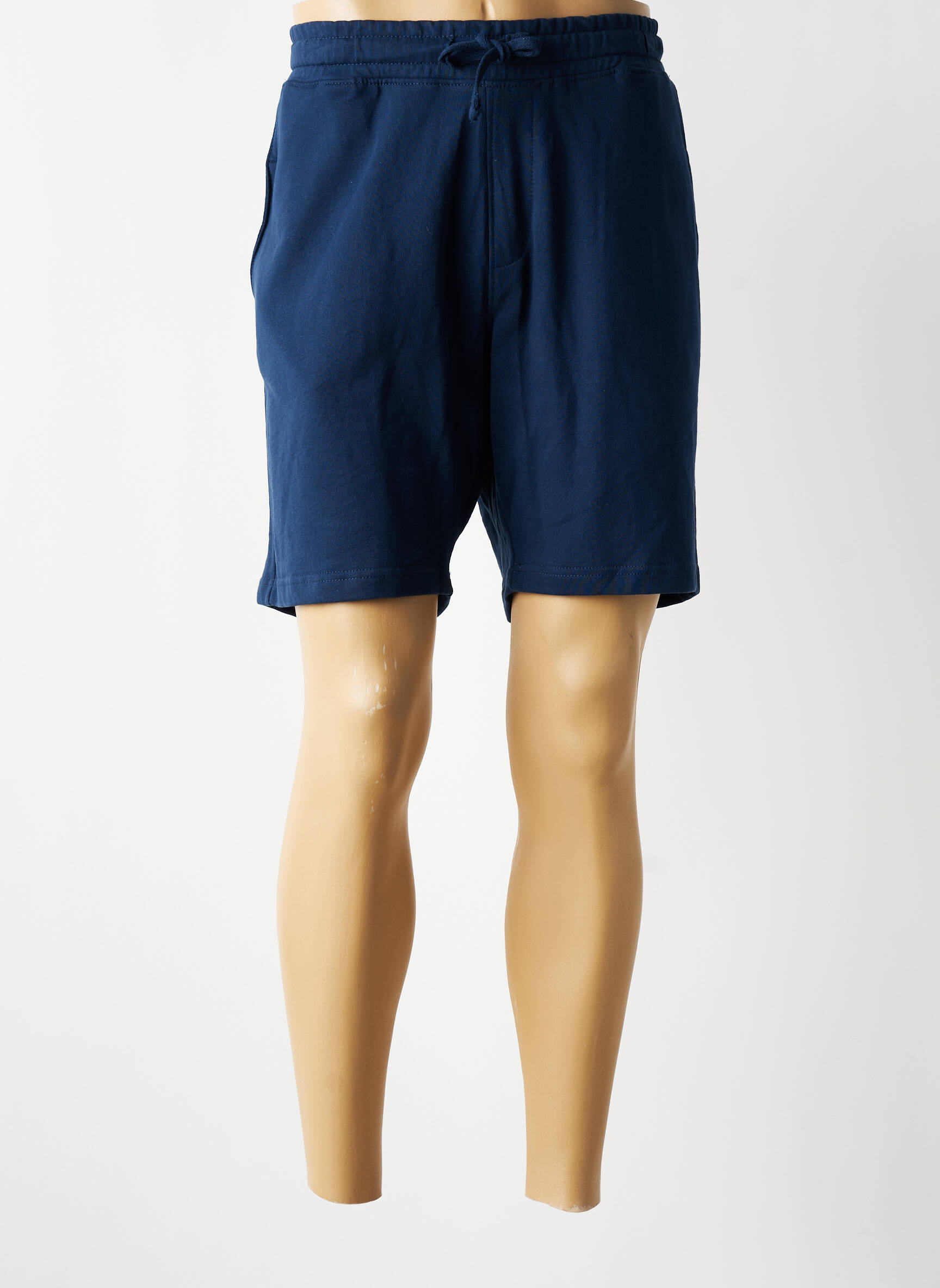 Short fermeture liens à nouer taille normale bleu BLEND homme