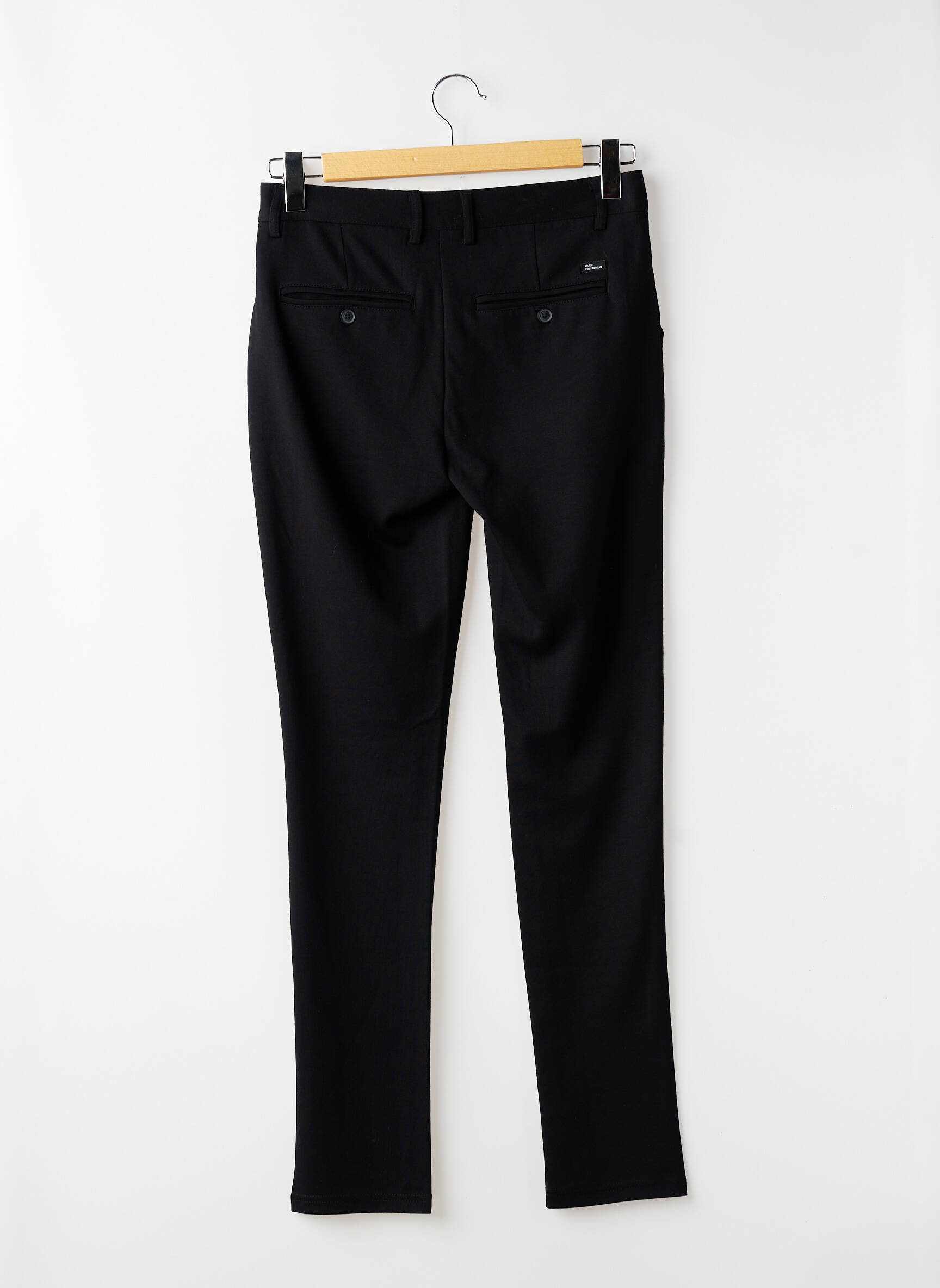 Pantalon chino poches taille normale noir BLEND homme