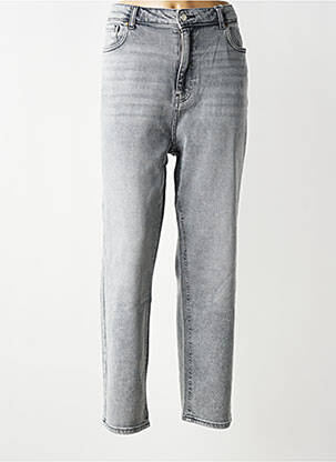 Jeans coupe slim stretch taille normale gris ONLY CARMAKOMA femme