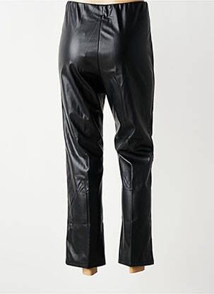 Pantalon droit stretch taille normale noir B.YOUNG femme