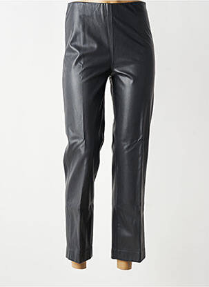 Pantalon droit stretch taille normale gris B.YOUNG femme