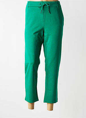 Pantalon droit stretch taille normale vert ONLY CARMAKOMA femme