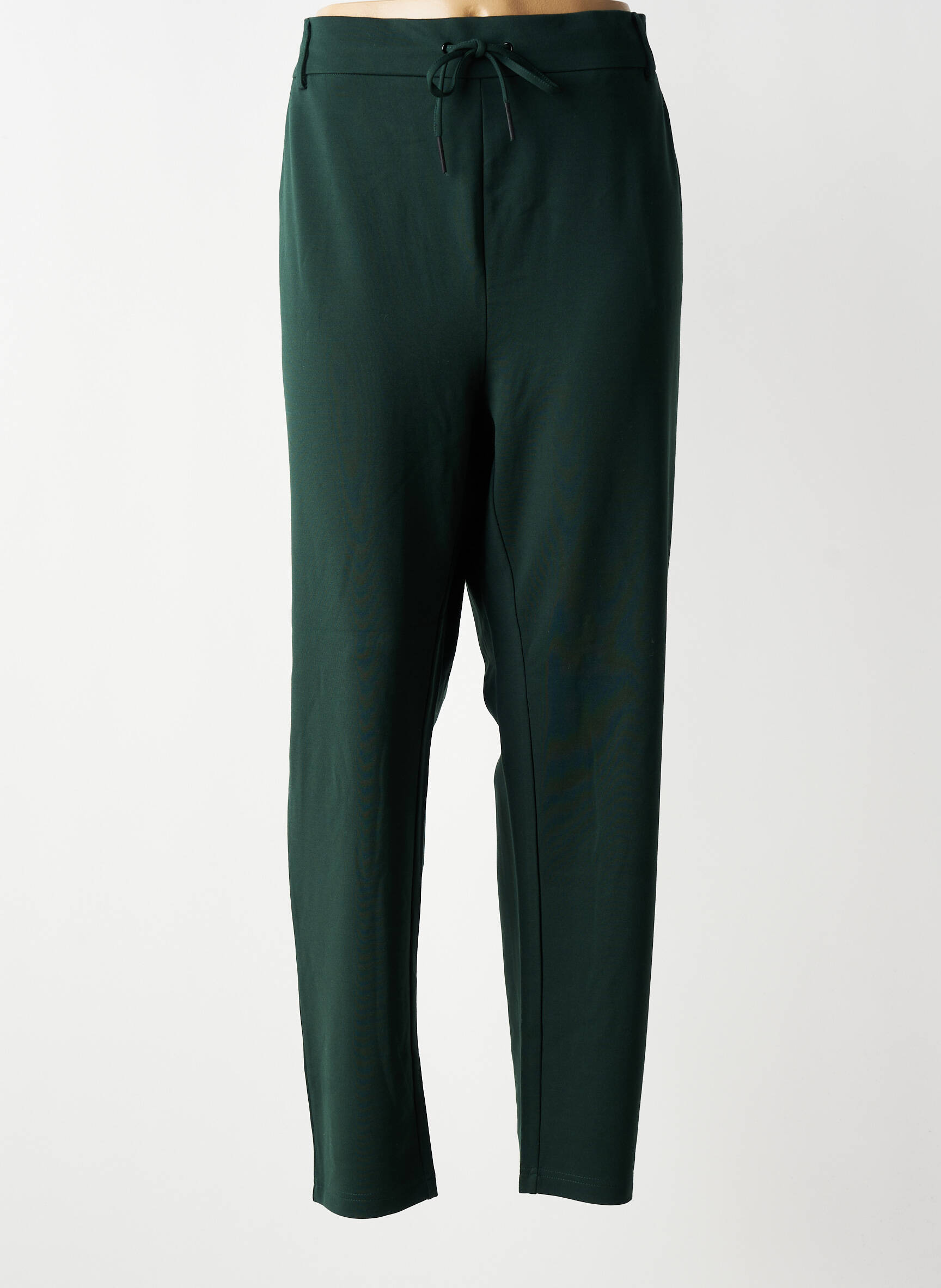 Pantalon droit stretch taille normale vert ONLY CARMAKOMA femme