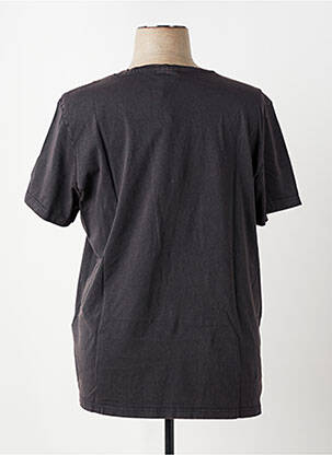 T-shirt sérigraphie floquée manches courtes gris ONLY CARMAKOMA femme