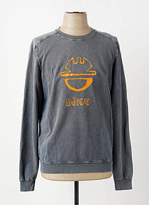 Sweat-shirt stretch manches longues gris DIKE homme