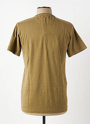 T-shirt coupe cintrée manches courtes vert fonce DIKE homme