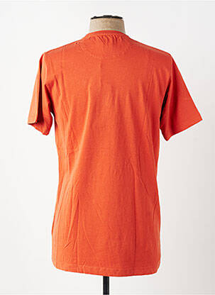T-shirt coupe cintrée manches courtes orange DIKE homme