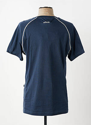 T-shirt coupe cintrée manches courtes bleu DIKE homme