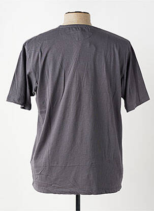 T-shirt coupe cintrée manches courtes gris DIKE homme