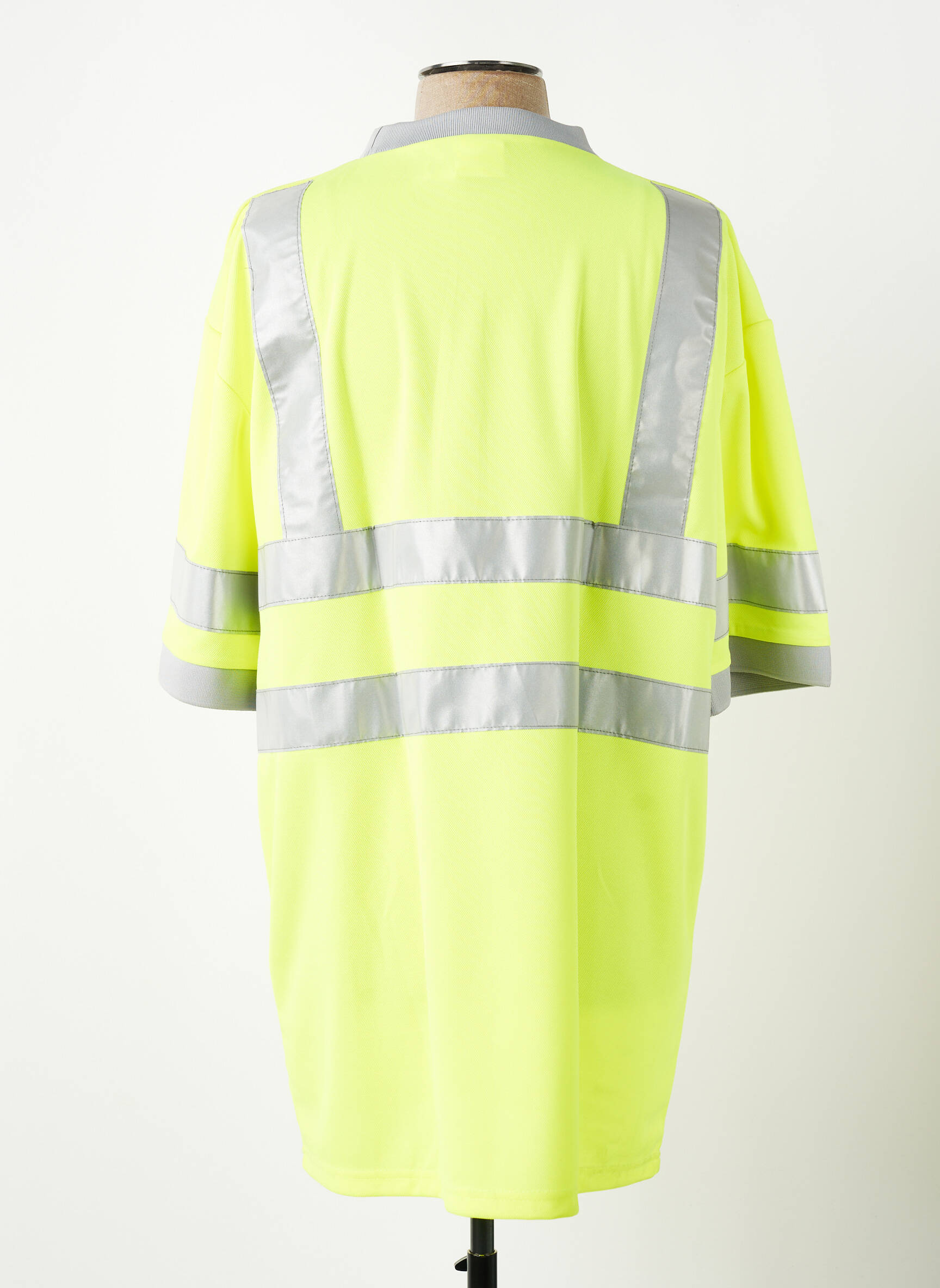T-shirt coupe droite manches courtes jaune ID IDENTITY homme