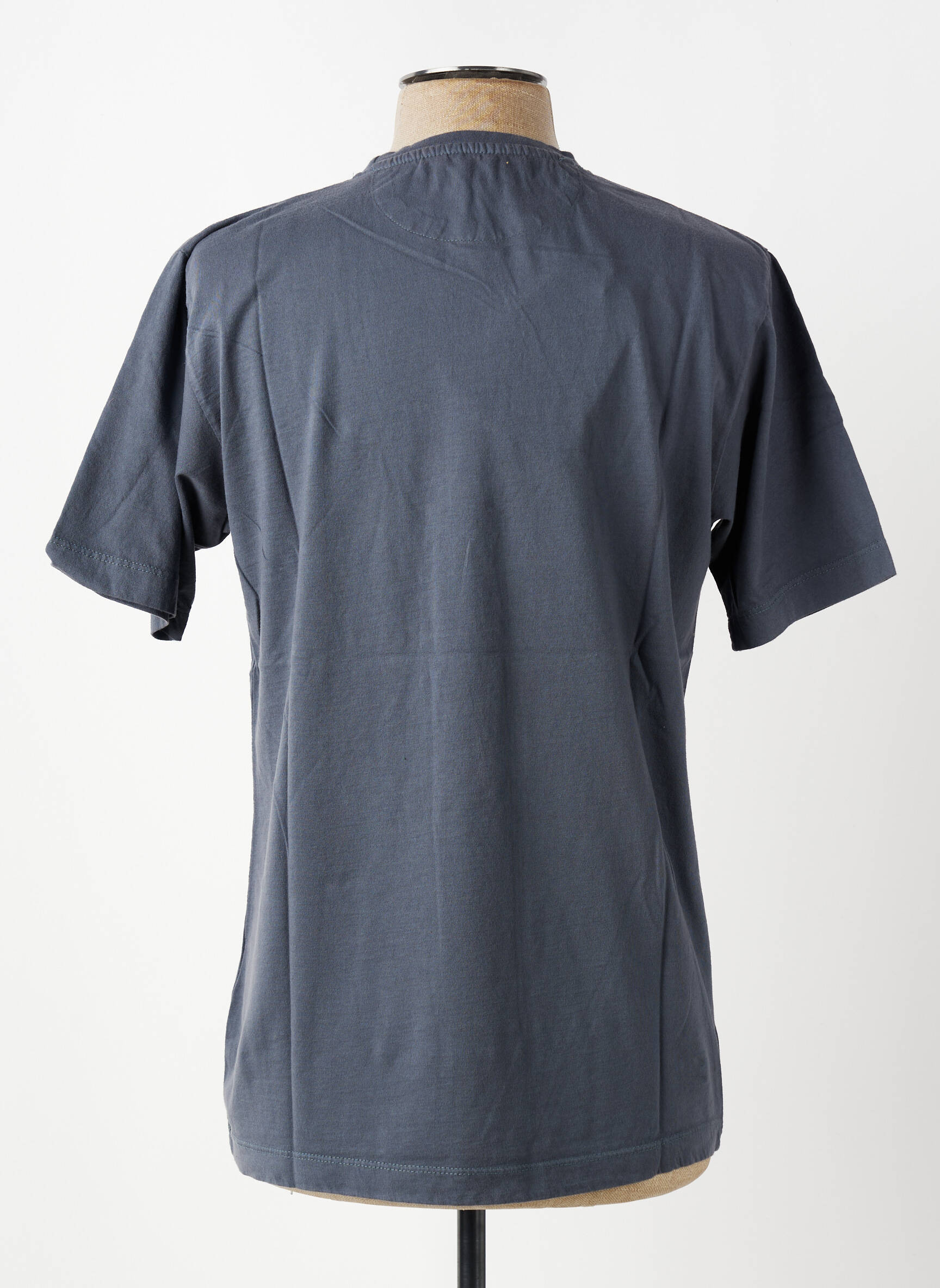 T-shirt coupe cintrée manches courtes gris DIKE homme
