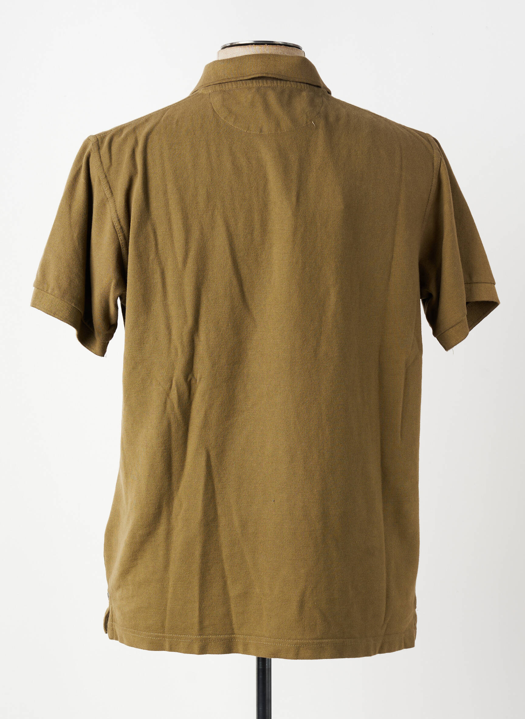 Polo stretch manches courtes vert DIKE homme