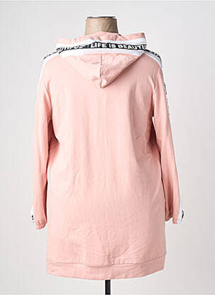 Veste casual coupe droite rose AN II VITO femme