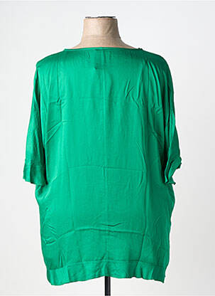 Top manches courtes manches courtes vert AN II VITO femme