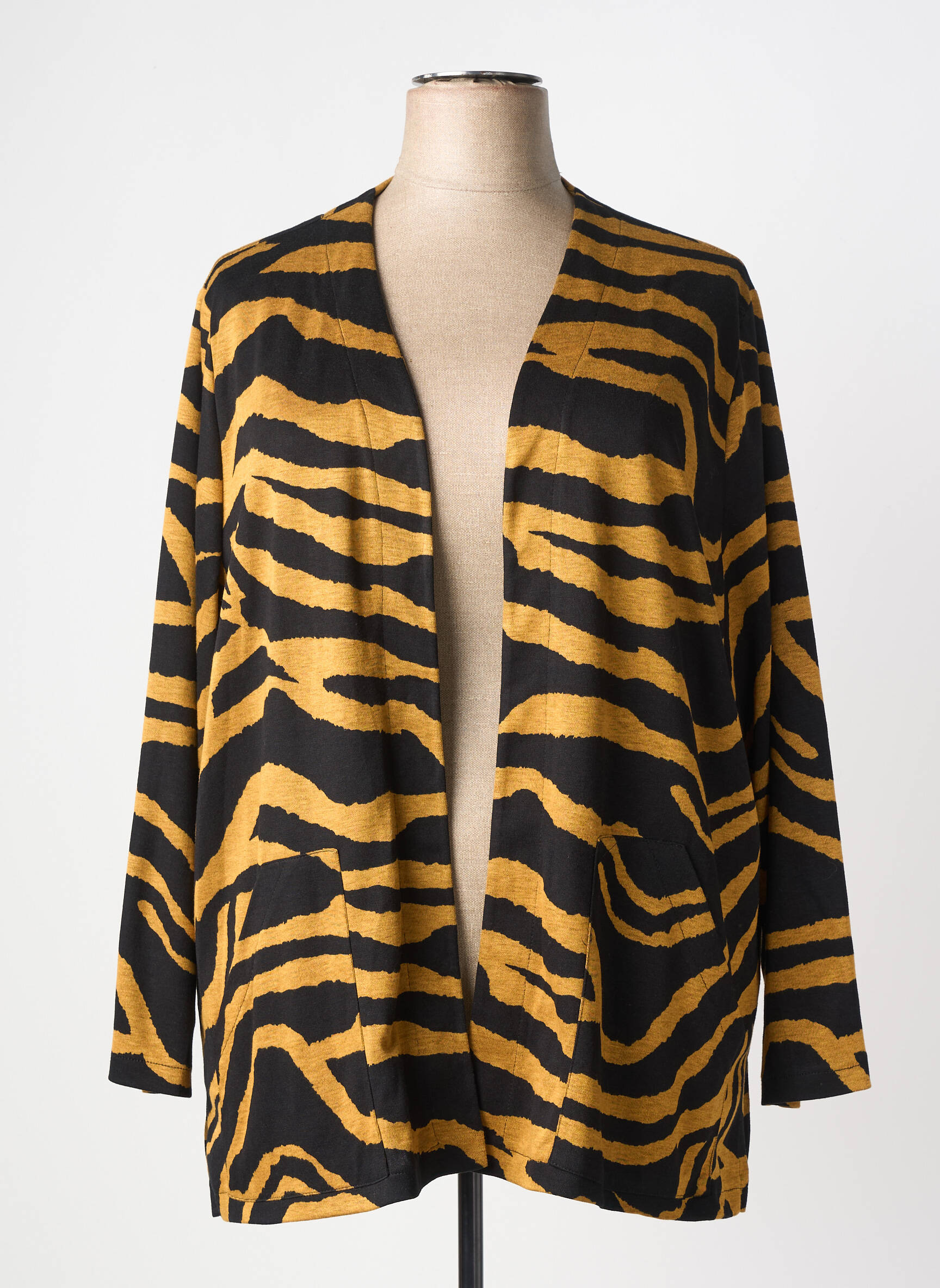 Veste casual coupe droite noir AN II VITO femme
