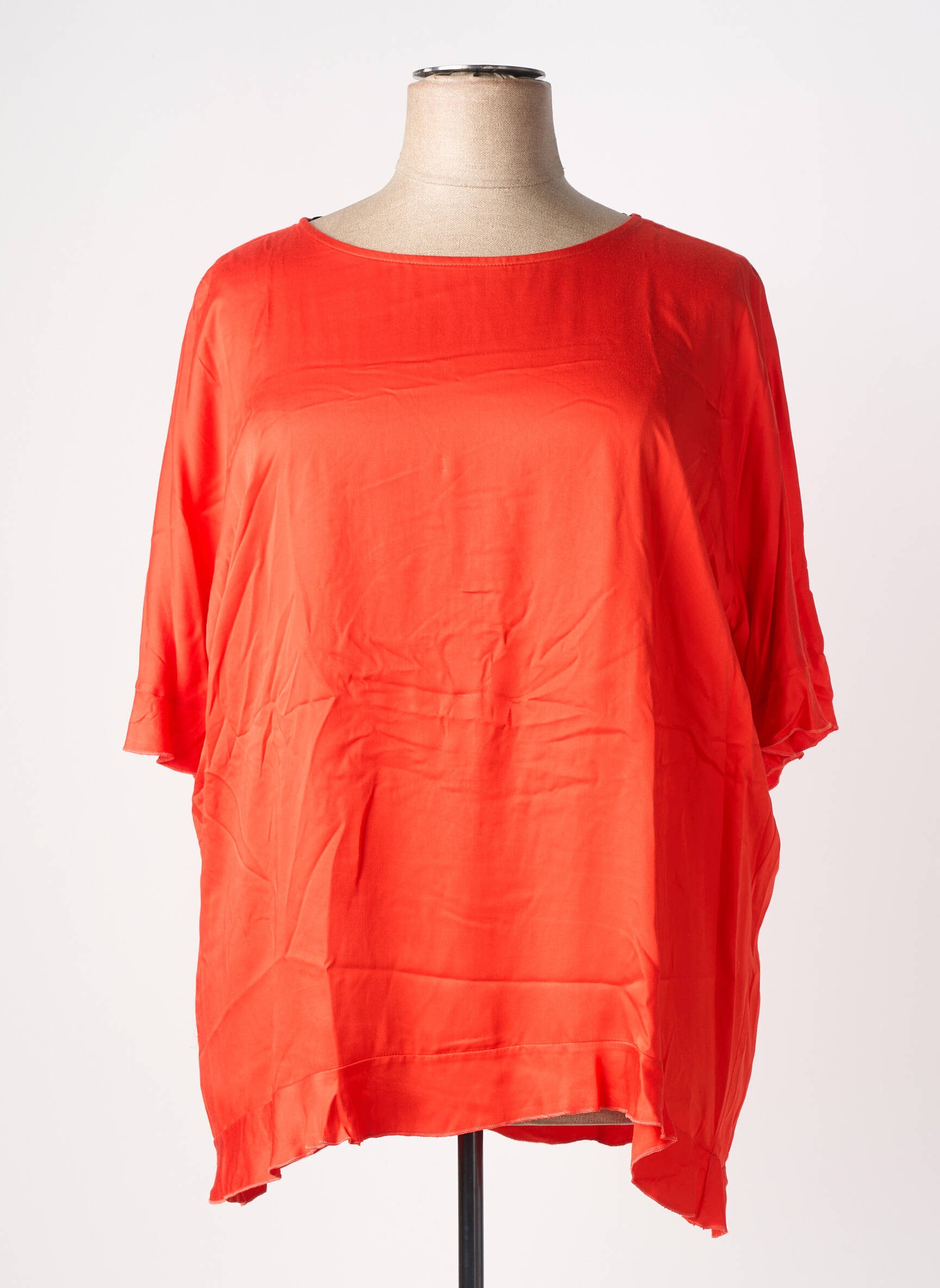 Top manches courtes manches courtes rouge AN II VITO femme