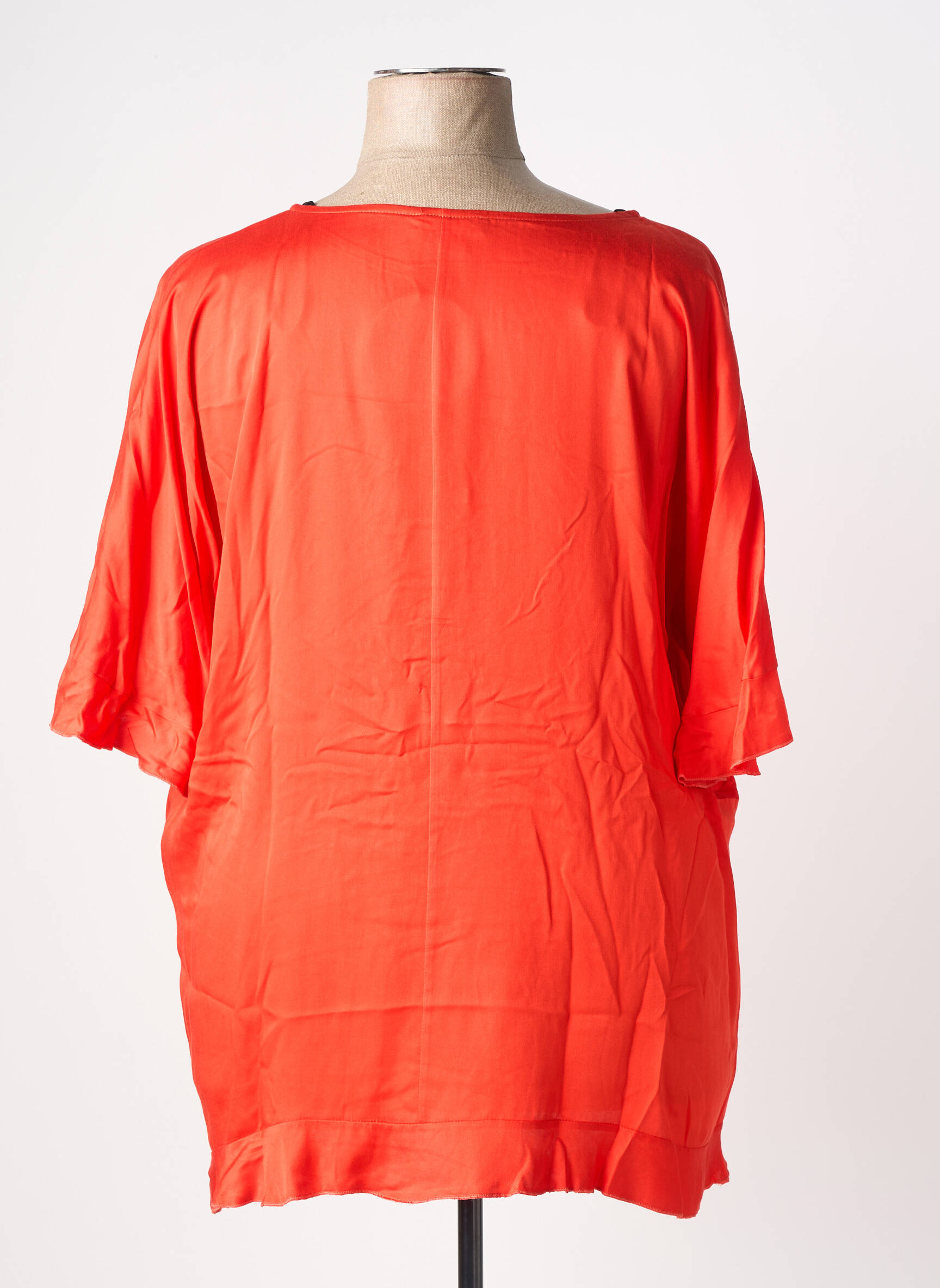 Top manches courtes manches courtes rouge AN II VITO femme