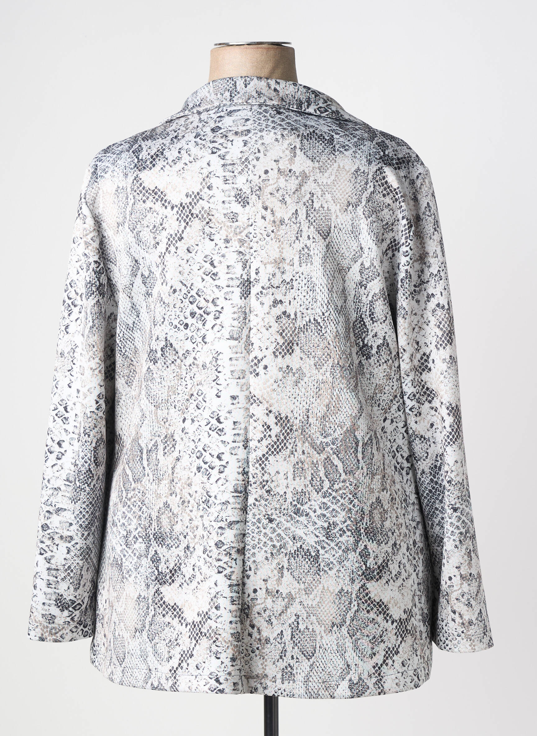Blazer manches longues gris AN II VITO femme