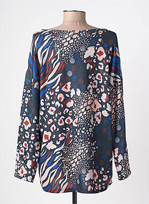 Pull coupe droite manches longues noir QUATTRO femme