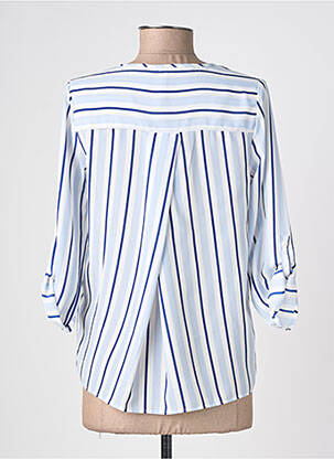 Blouse manches 3/4 manches 3/4 bleu TIFFOSI femme