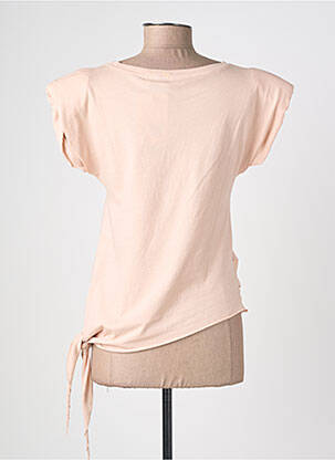 Top stretch manches courtes rose DREAM VALLEY femme
