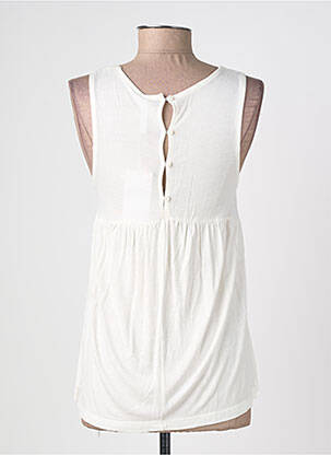 Top stretch sans manche beige TIFFOSI femme