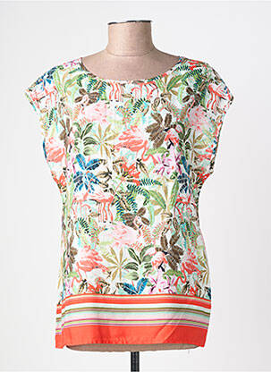 Top manches courtes manches courtes orange CONCEPT K femme