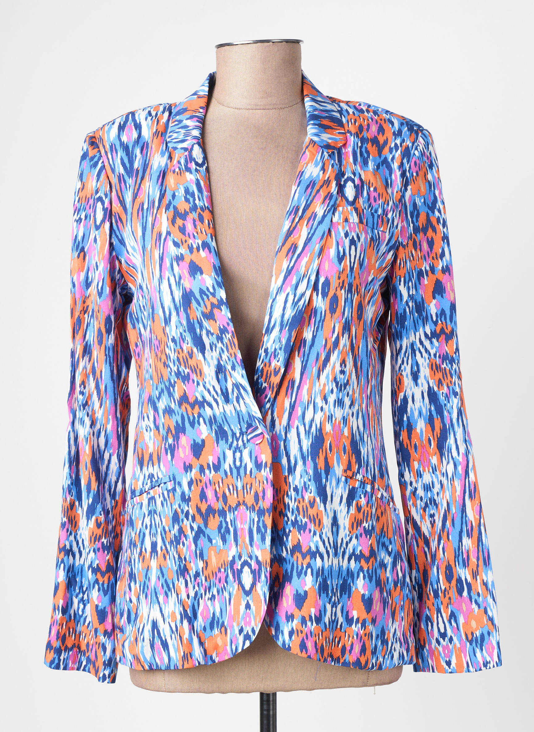 Blazer poches bleu LILI SIDONIO femme