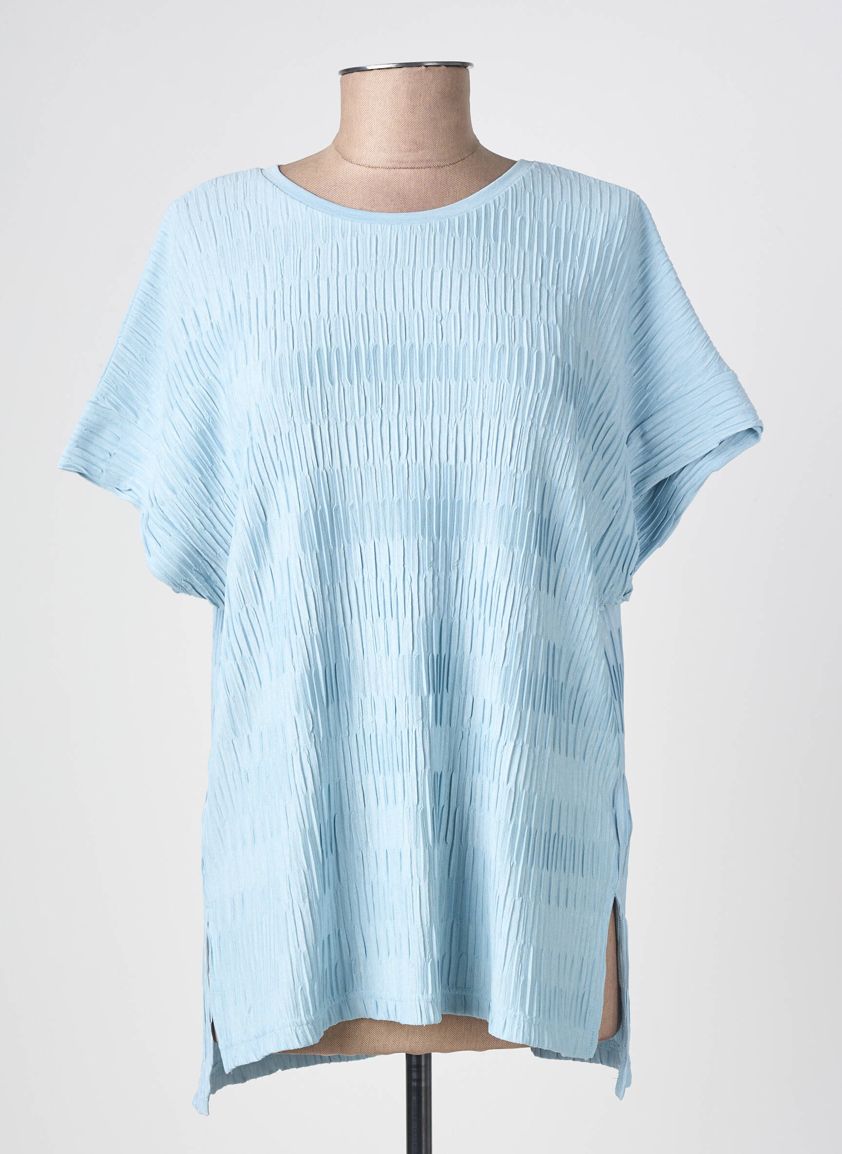 Top manches courtes manches courtes bleu TIFFOSI femme