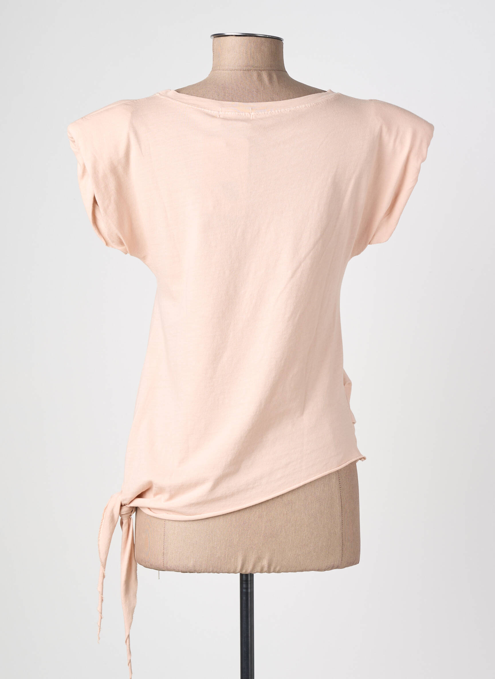Top stretch manches courtes rose DREAM VALLEY femme