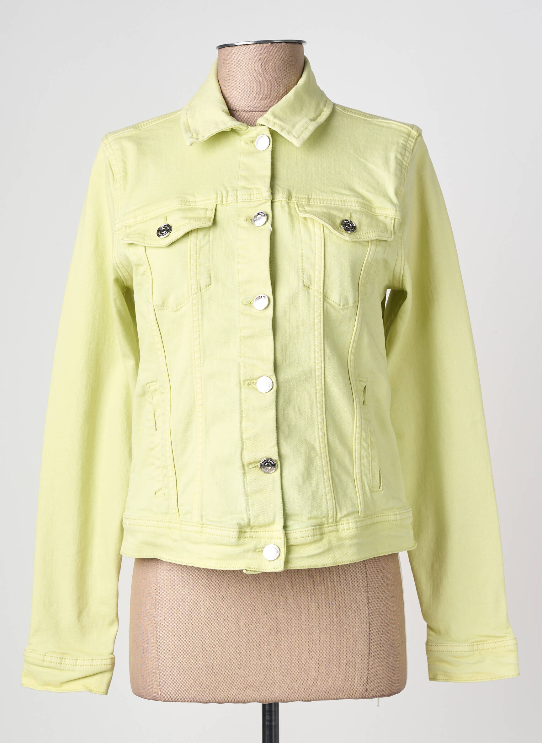 Veste casual poignets boutonnés avec fente vert TIFFOSI femme
